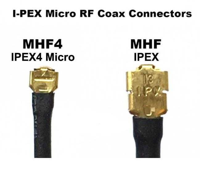2бр Антени NGFF M.2 WiFi WLAN 3G M2M 4G LTE IPEX MHF4 WWAN Антени Ante