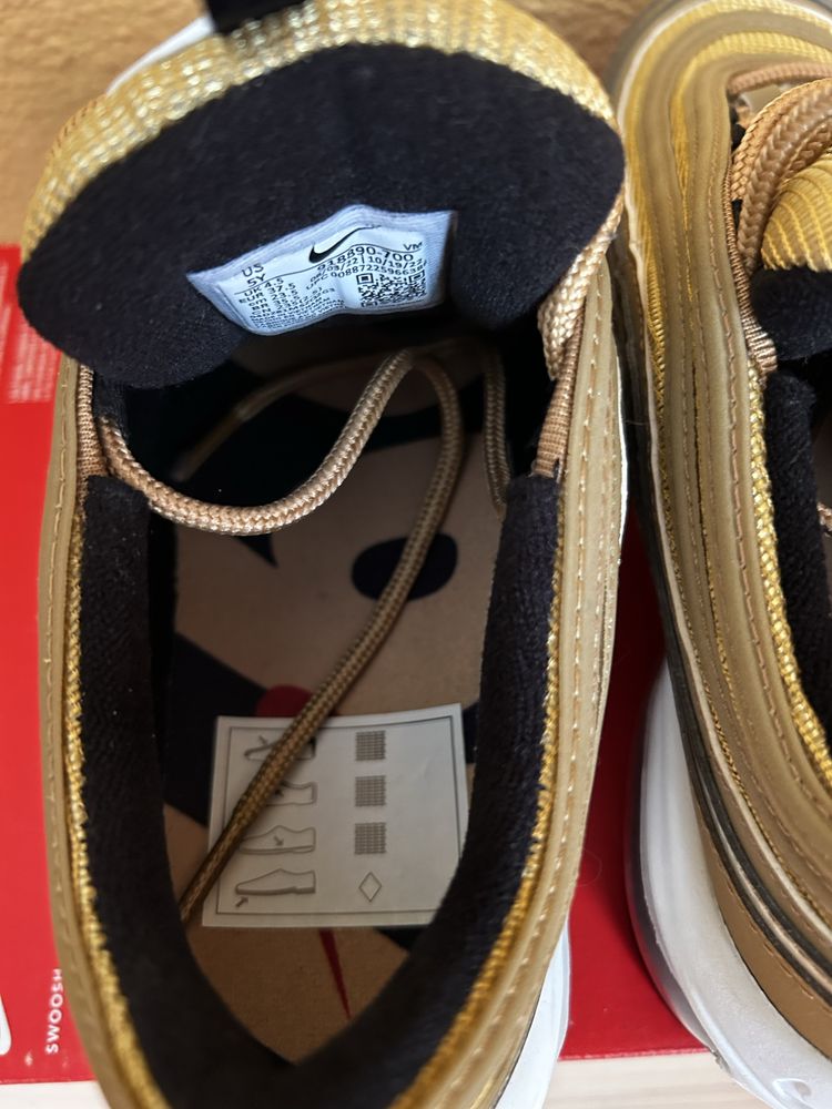 Nike Air Max 97 gold