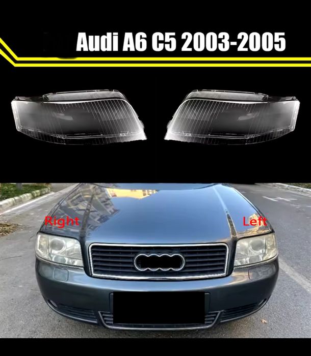 sticla far audi a6 c5 2001—2005