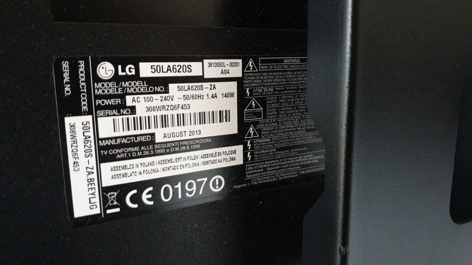 Reparatii televizoare LG led tv la dumneavoastra acasa. Garantie Calit