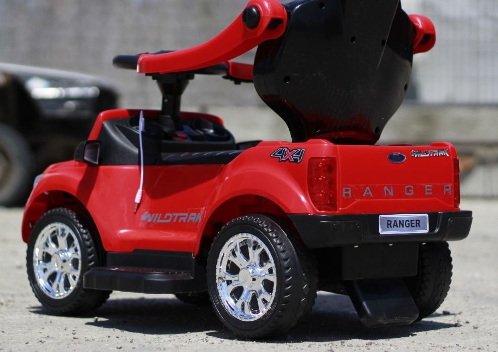 Carucior electric pentru copii 3 in 1 Ford Ranger STANDARD #RED