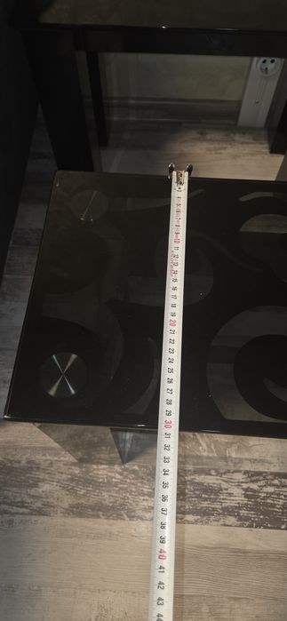 Холни масички стъкло и дърво