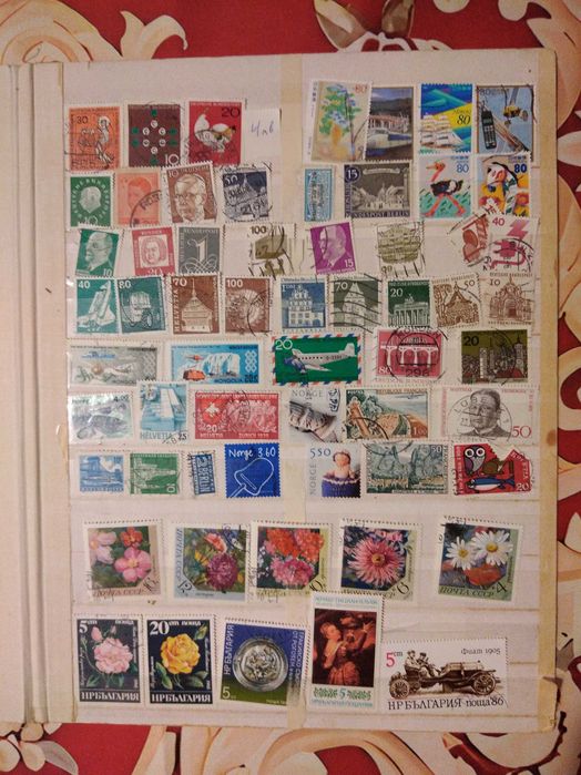 Пощенски марки - блокове.