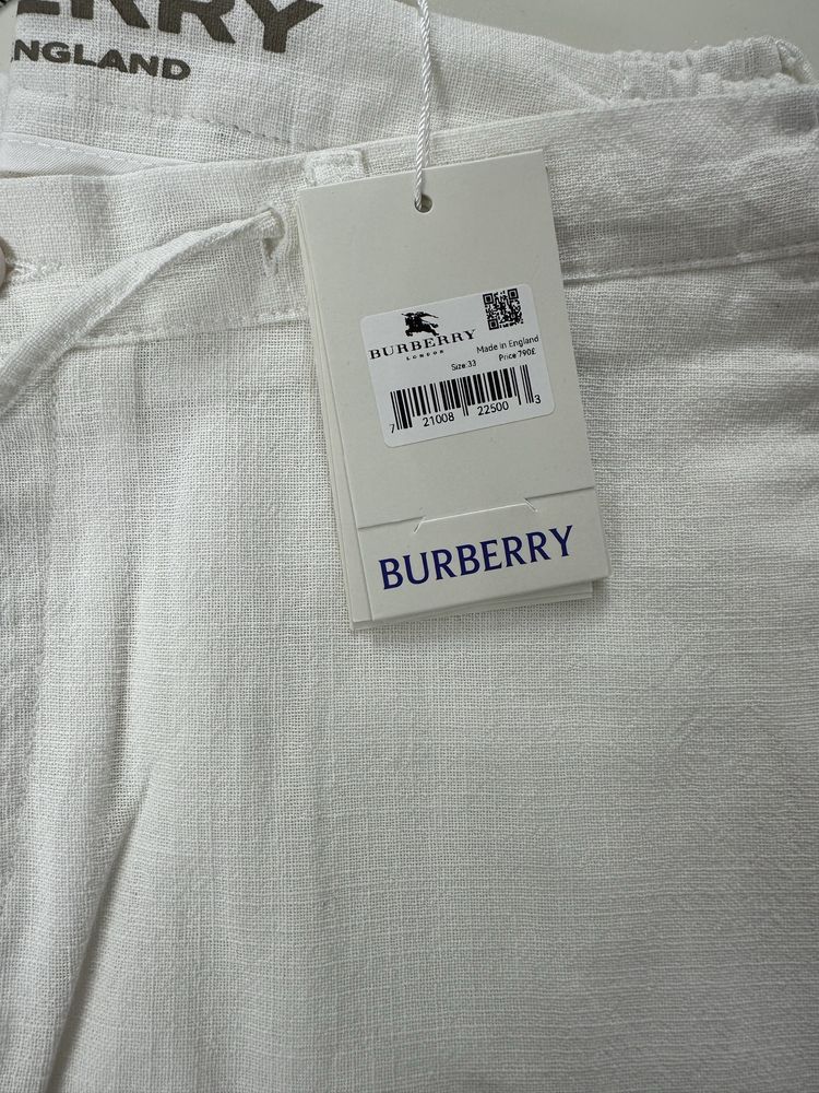 Ленен панталон Burberry (33) (L)