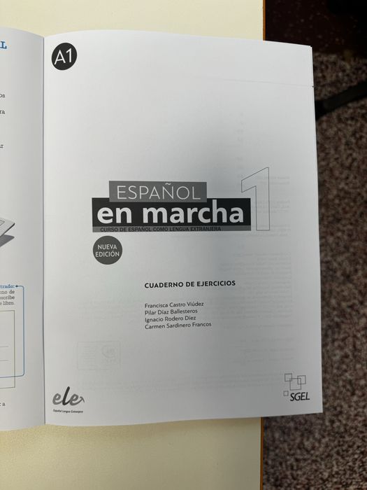 Учебни тетрадки по испански език Español en marcha 1/2 S-gel