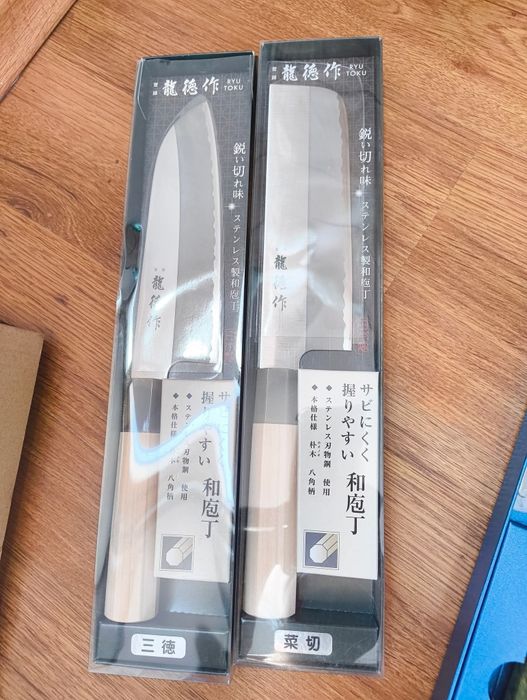 Три нови японски ножа