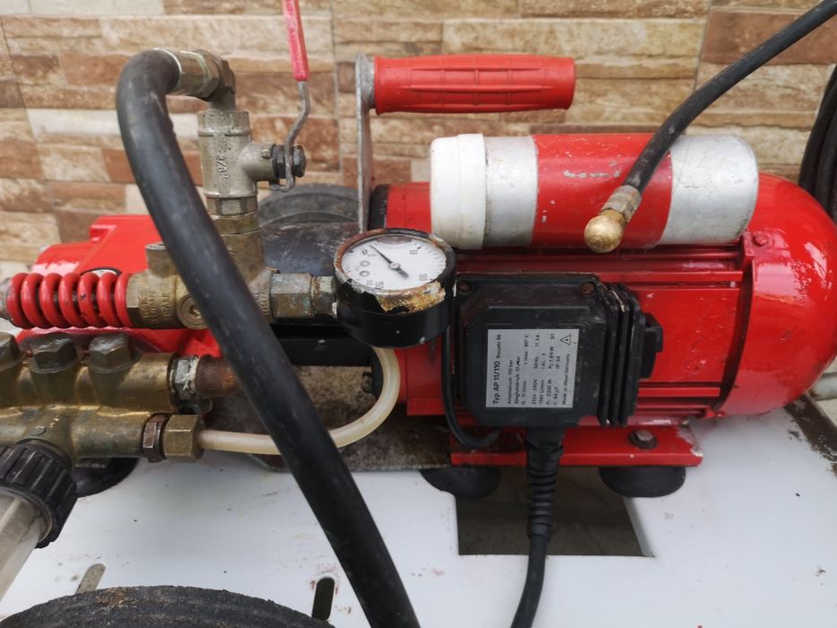 Rothenberger Машина за отпушване на канали Бутална Помпа 3kw 220V