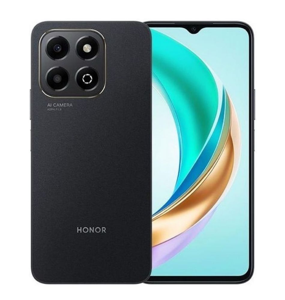 ЧИСТО НОВ HONOR X6B BLACK 6.56 ", 128 GB, RAM 4 GB, 50+2 MP