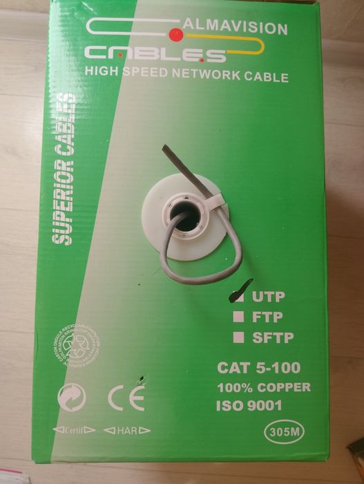 UTP кабель новый