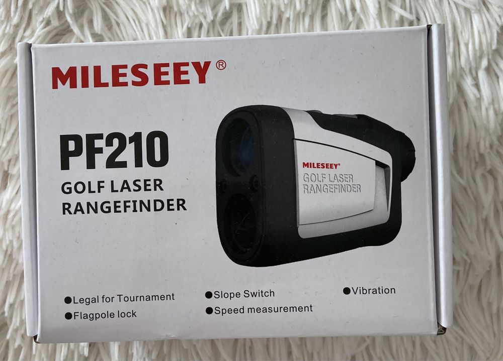 Telemetru de Golf compact  Nou Mileseey PF210 cu laser,