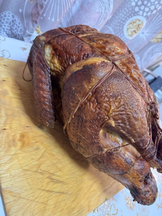 Индейка горячего копчения