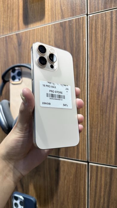 iphone 16 pro max 256gb 94% Naxt va Nasiya savdo