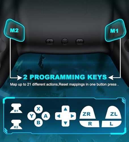 Нов джойстик PC/Switch Bluetooth контролер с подсветка и Hall ефект