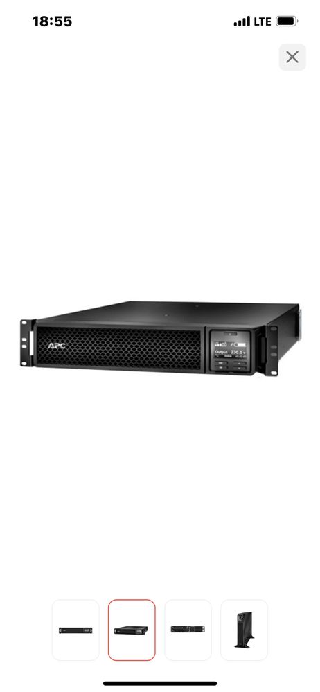 Бесперебойник Apc Srt 3000Xli