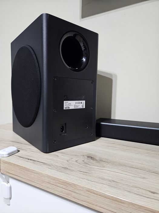 Soundbar Samsung HW-Q60T, 5.1, 360W, Wireless, Dolby, DTS, Negru