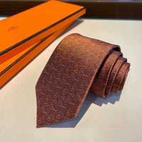 Cravată Hermes, mătase 010583