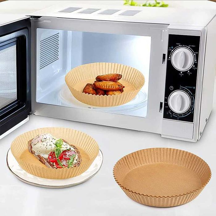 Хартия за печене за Air Fryer (Еър фрайър) 50 листа, 16 х 4.5 см