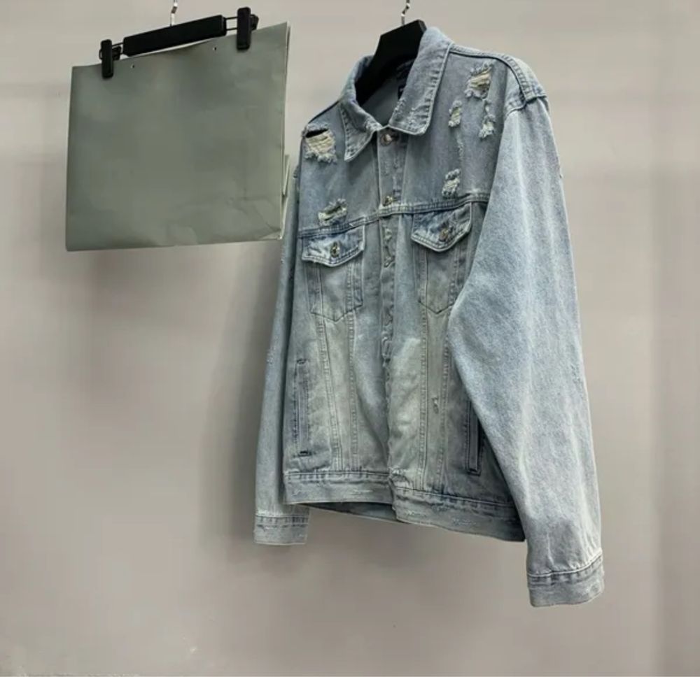 Дънково яке balenciaga