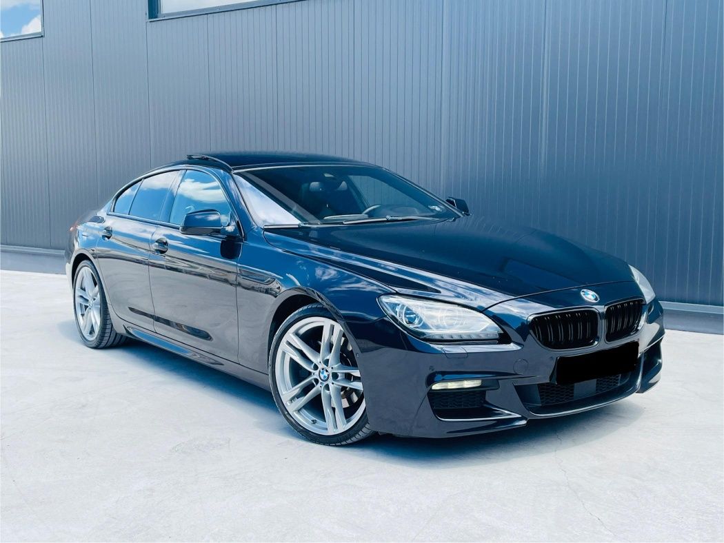 BMW 640 d xDrive 313CP M paket Distronic Trapă Side Lane Headup