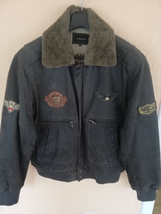 Geaca piele bărbati Aviator Extenso M