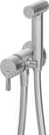 Inox Хигиенен душ за вграждане Silia Brush Steel BQS_F34M