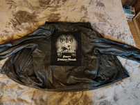 Geaca de piele cu patch Marduk marime M-L