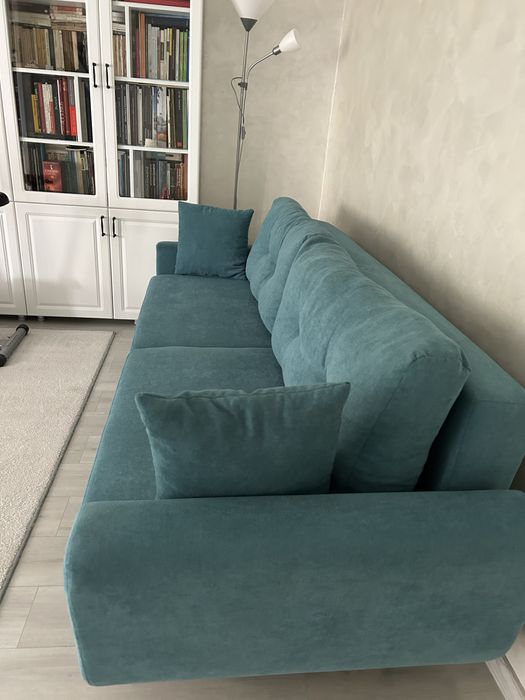 Canapea Extensibilă 3 locuri HELSINKI cu ladă depozitare – ca nouă