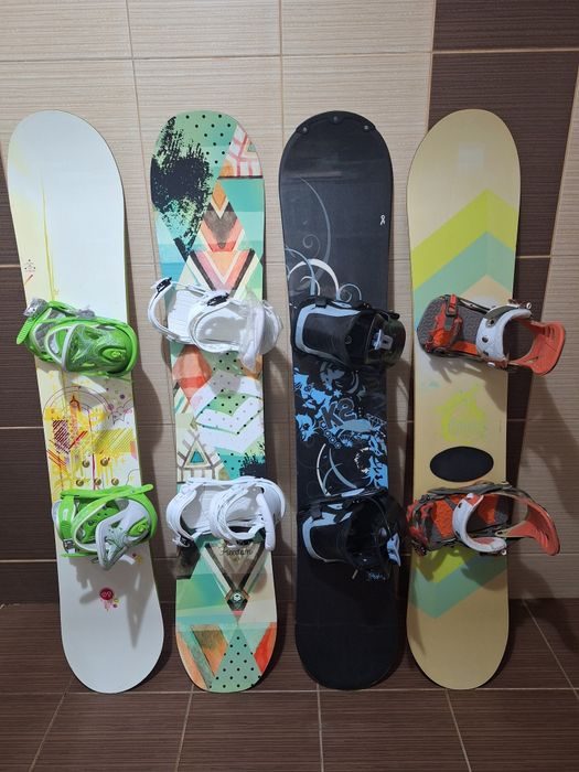 Placa snowboard copii-adulti-boots burton, nitro..