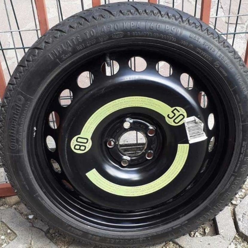 Резервна гума патерица 205/60/17; 5x112 Мерцедес w213 w212 w219 w211