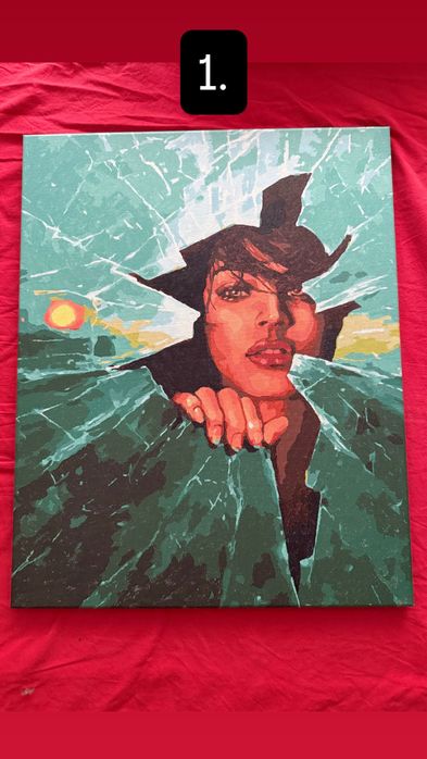 Нарисувани картини по номера