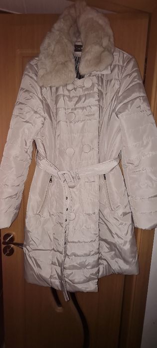 Geaca de fâș cu blanita la guler