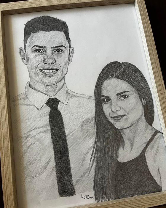 Portret in creion (personalizat)