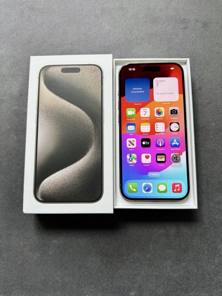 Iphone 15 Pro 256GB Natural Titan