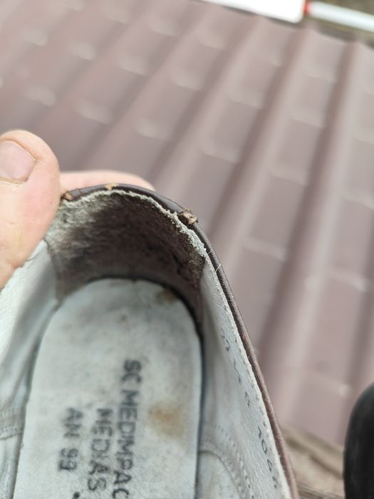 Pantofi militari maro