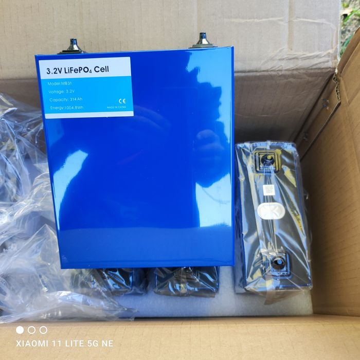 Baterii pt. stocare energie fotovoltaica , 17kw , cu celule 314Ah noi