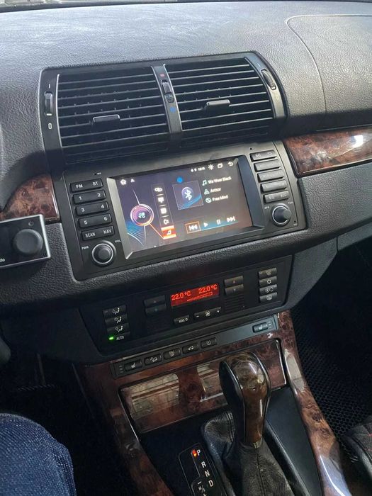 Factura Navigatie Android BMW seria 5 X5 E39 E53 Waze YouTube