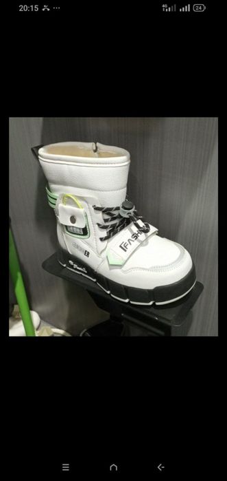 Зимние детские ботинки