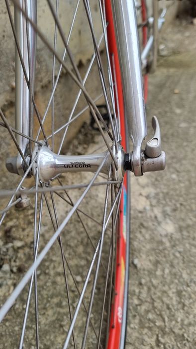 Cursiera vintage full shimano ultegra aluminiu superlight