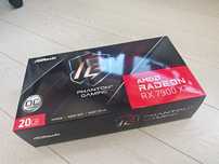 Видео Карта AMD Radeon ASRock phantom gaming7900xt с гаранция