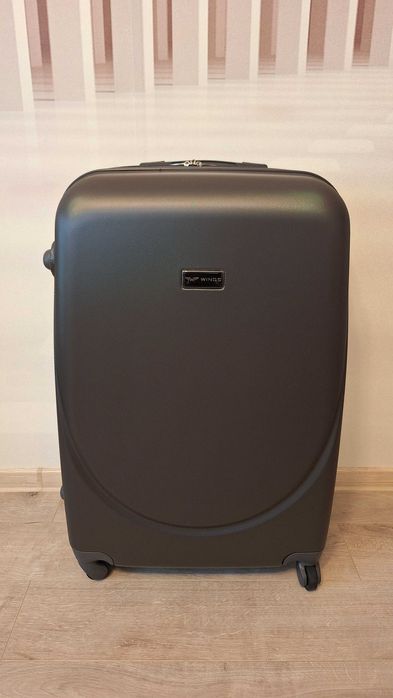 Troler Mare WINGS GOOSE ABS 4 Roti 75 cm Antracit