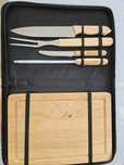 Set cadou cutite, tocator barbeque