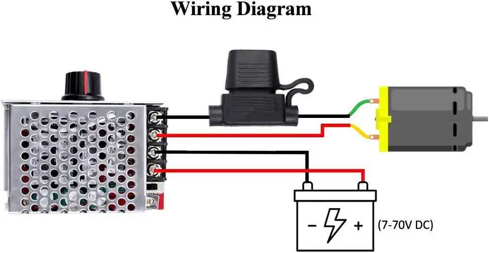 PWM 30A variator turatie regulator turatie motor DC7-70V 30A 500W