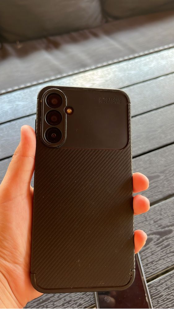 Galaxy A15 Cu folie si husa functional foarte bun 128 giga si necrapat