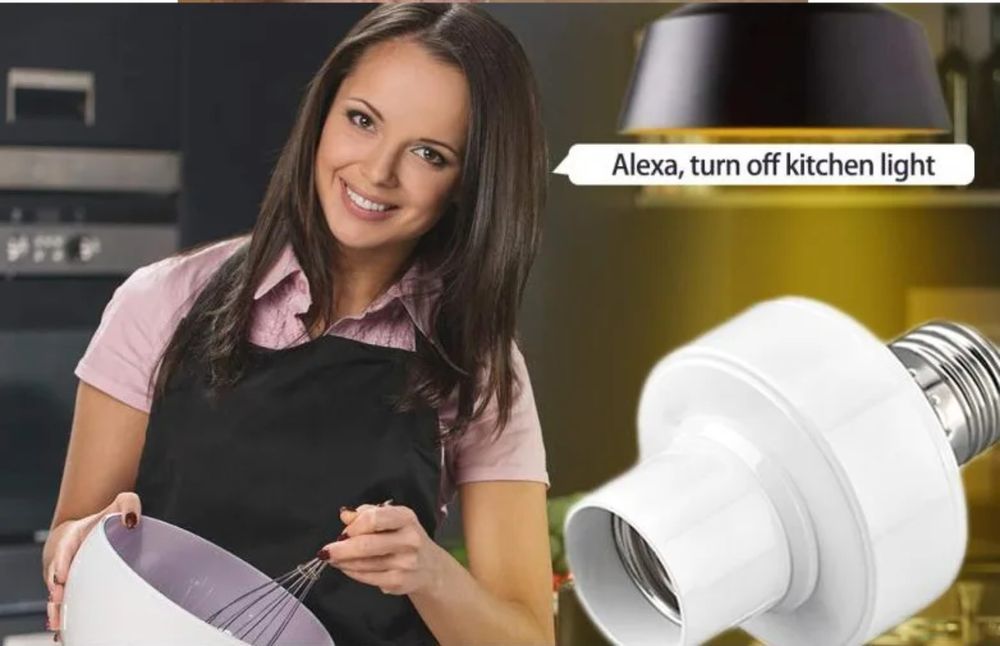 Tuya Smart / Smart Life WiFi Е27 холдер (адаптер за фасунга)