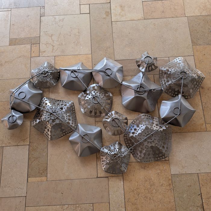 Decorațiuni de perete 3D metalice (Metallart)