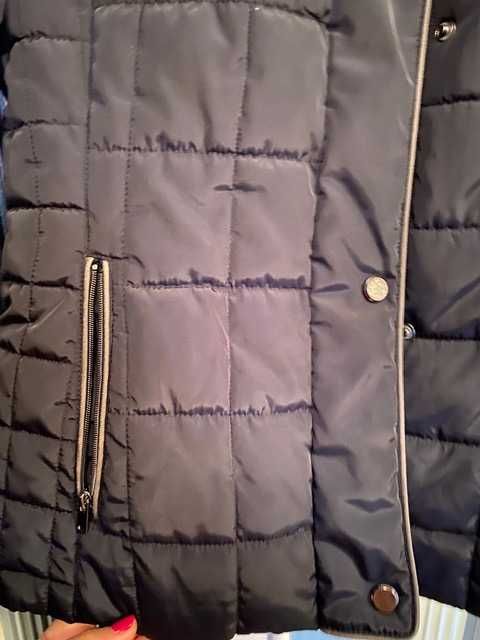 Geaca neagra, dama, C&A, marime M