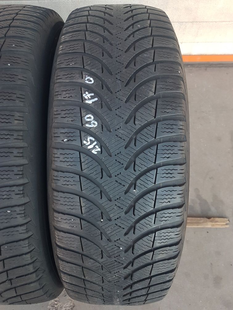 Зимни гуми 4 броя MICHELIN Alpin A4 215 60 R17 дот 2514