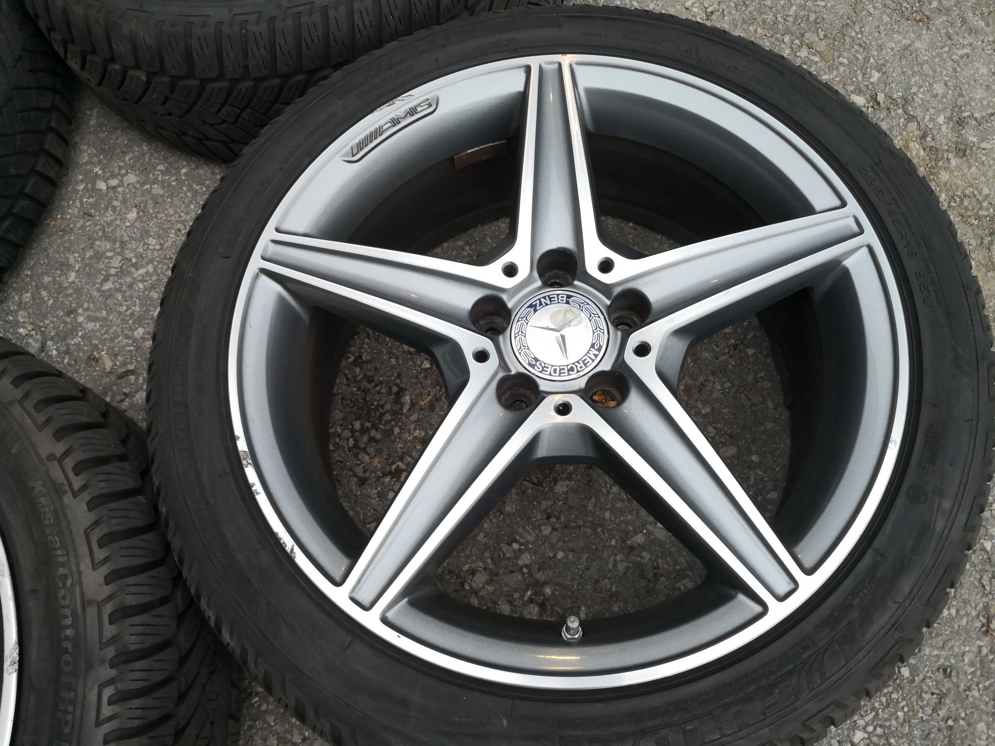 5x112 Mercedes c class amg 5х112 мерцедес ц класа спорт пакет 18 цола