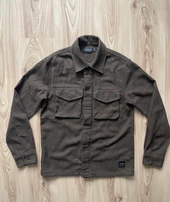 SCOTCH & SODA / мъжка вълнена риза-тип яке S