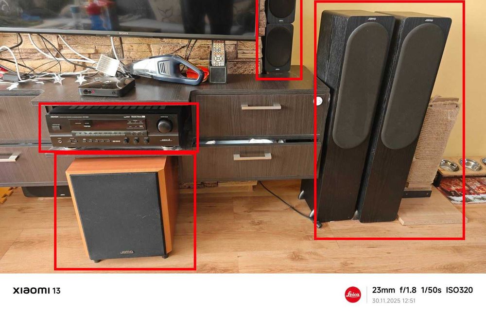 Озвучаване Jamo, Denon, Thunder